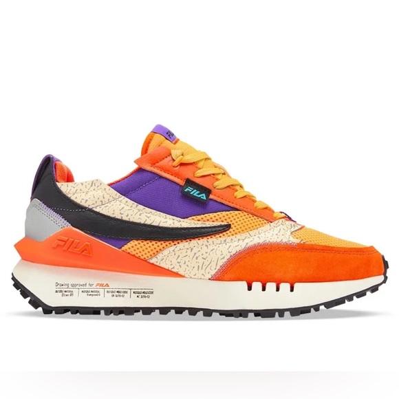 FILA Men's Renno N Generation Running Retro Sneakers 1RM01970-856 Sz. 8.5 - NEW - Picture 3 of 8